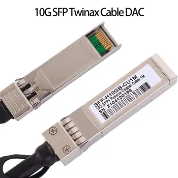 10G SFP+ Twinax Kábel, Priame Pripojiť Medi(DAC) 10GBASE SFP Pasívne Kábel pre SFP-H10GB-CU1M,Ubiquiti,D-Link(1M)