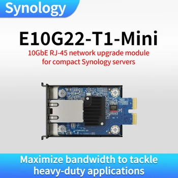 10GbE RJ-45 sieť upgrade modulu pre kompaktné Synology servery Maximalizujte šírku pásma na riešenie ťažkých aplikácie