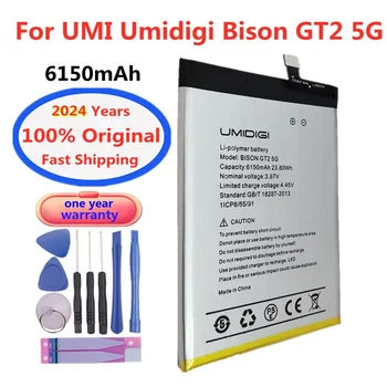 2024 Rokov, Nové 100% Originálne Batérie Telefónu Pre UMI Umidigi Bison GT2 5G 6150mAh Batérie Bateria Rýchle dodanie + Nástroje