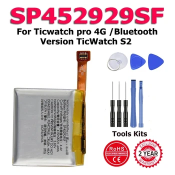 415mAh SP452929SF Batérie Pre TicWatch Pro / TicWatch Pro 4G Sledovať Smart Hodinky Akumulátor + Nástroje