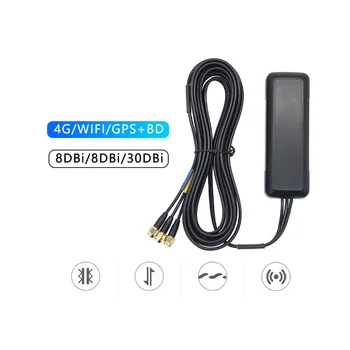 4G+GPS+WiFi Tri-Band Anténa Filter Vonkajší Auto Mobile Bluetooth Signál Booste Vozidla Satelitnej Navigácie Enhancer