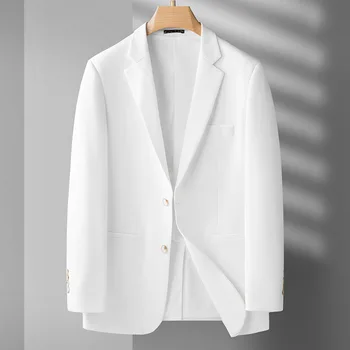 5890-2023 Jeseň a v zime nového produktu pánske oblek business bežné jednoduchosť mriežky jeden západ bunda pánske stierka