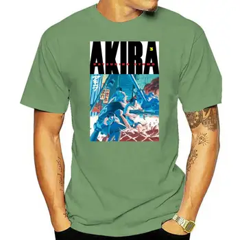 Akira 1988 Prírodné T-Shirt V7 Manga K. Otomo Tokio 100% Bavlna Veľkosti S 5Xl