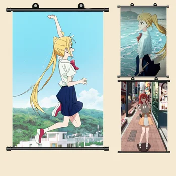Anime BOCCHI ROCK! Steny Prejdite Roll Maľovanie Plagátu Visí Obraz, Plagát Darček 2023