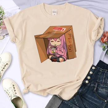 Bocchi Rock tričko ženy grafické komické dizajnér Čaj ženský Japonský grafický oblečenie