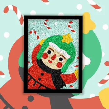 DIY Buničiny Maľovanie Vianočný Obrázok Farebnosť Materiálu Pack Ručné Package k Životnému prostrediu