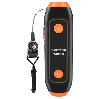 Elektronické Whistle 3 Tóny Viacúčelový Ručný Whistle S Ozdobná Šnúrka Na Uniforme Torchlight