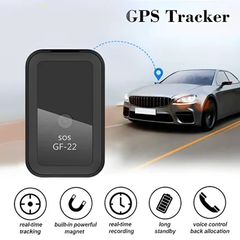GF-22 Mini GPS Tracker Osobné Deti Vozidla Auto Reálnom Čase Inteligentné Sledovanie Magnet Adsorpcie Locator Pet Auto, Motocykel Anti-stratené