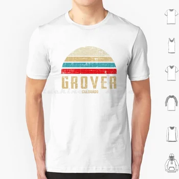 Grover-Colorado Tričko Bavlna Muži Ženy Diy Tlač