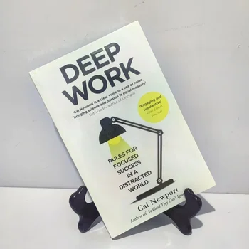 Hlboké Práce : Pravidlá pre Zameraný Úspech v Rozptyľovať Svete Cal Newport Self Help Knihy, anglické Knihy, Libros