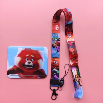 Horizontálne Disney Sústruženie Červených Chlapcov Módne Prídavné ID Karty, Meno Držiteľa Odznak Držiteľ preukazu Tlačidlo Peňaženky za Zamestnanca zdravotná Sestra Lekár
