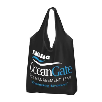 Hľadanie OceanGate Riadenia Rizík Nákupné Tašky Skladacia S Potravinami Tašky Kapacita Strhujúce Dobrodružstvo Recyklácia Tašky Kabelky