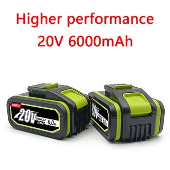 Inovovaný High-Capacity Lítiová Nabíjateľná Batéria 20V 6000mAh Sa Používa Ak chcete Vymeniť Batériu WX386 WX678 Pre WX Elektrické Náradie
