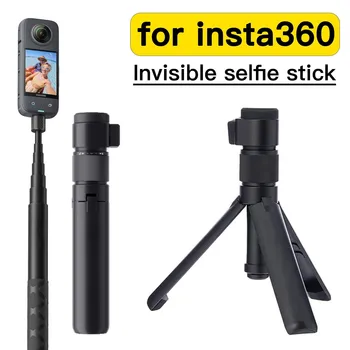 Insta360 Neviditeľné Selfie Stick pre Insta360 X3 / JEDEN X2 / RS / GO 3 Rotujúce Bullet Time Neviditeľné Selfie Stick Príslušenstvo