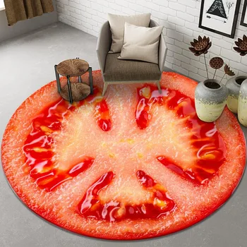 Materská škola rohože kruhové mat plazenie detí ovocie kruhové koberec mat koberce