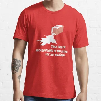 Nové Vnútorné Machinácie Z Mojej Mysle Sú Záhadou T-Shirt Bavlna Muži Tričko pánske Košele Vlastné Aldult Teen Unisex