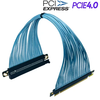 PCI Express 4.0 X16 Grafické Karty Rozšírenie PCI-E 4.0 Gen4 5U Vysokej Rýchlosti Tienené Stúpačky Kábel pre AI Server RTX3090 Grafiky GPU