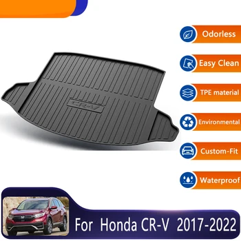 Pre Honda CR V CRV CR-V, Palivo Verzia 2017~2022 MK5 Auto Zadný Kufor Rohože Poschodí Zásobník Boot Fólie Ochranná Podložka Auto Príslušenstvo Mat