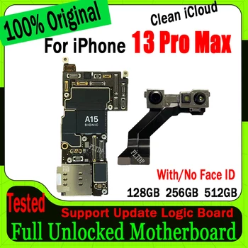 Pre iPhone 13 Pro Max 128 g/256g/512g Doske Pôvodné Odomknúť Čisté iCloud Doske 100% Testované Logic Board Podporu Aktualizácia