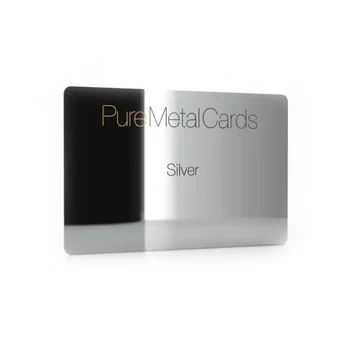Prispôsobený.produkt.Vysoká Kvalita vlastné ocele kovové karty s rfid čipom a business cardss kovové karty