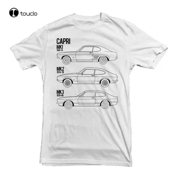 Pánske T-Shirt Najnovšie Americké Klasické Auto Capri Mk1-3 Mens Auto T-Shirt Bavlna Zbrusu Nový T-Shirts Vlastné Aldult Teen Unisex