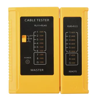 Sieťový Kábel Tester Testovací Nástroj pre RJ45 RJ11 RJ12 CAT5 CAT6 UTP USB, LAN Drôt, Kábel siete Ethernet Tester(Batéria Nie je Súčasťou balenia)
