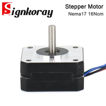 SignkoRay Nema17 Stepper Motor 20mm 16Ncm 1A Nema17 Krok Motor 4-Viesť 17HS08-1004S Motor pre CNC Vytláčacie 3D Tlačiarne Motora