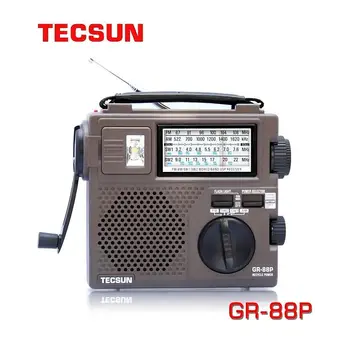 Tecsun GR88 GR-88P Prenosné DSP Digitálne Demodulation Núdzové Ochrany Životného prostredia Ručné Generátor Rádio Tecsun GR88P