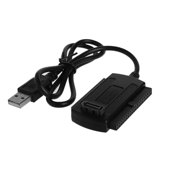 USB Na Sata Adaptér Converter Kábel USB2.0 Pevného Disku Converter Kábel Pre 2.5 A 3.5 Palcový HDD SSD Adaptér Dropship