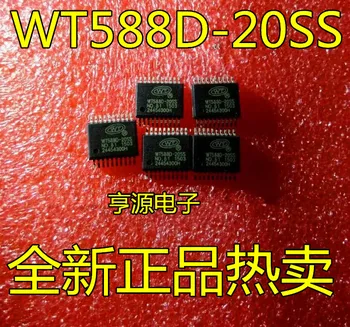 WT588D WT588D-20SS WT5880-20SS SSOP20 Nový Hlasový USB Ovládač Čip
