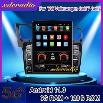 Xdcradio 10.4 PALCE Tesla Štýl Obrazovke Android, 10.0 Pre VW Volkswagen Golf 7 Golf7 autorádio DVD Multimediálny Prehrávač, GPS Navigáciu