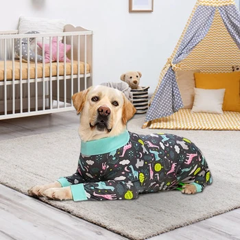 Útulné A Čisté Pet Pyžamo Jumpsuit Pre Ľahkú Údržbu Psa Pyžamo Jumpsuit Pes Spí Oblečenie